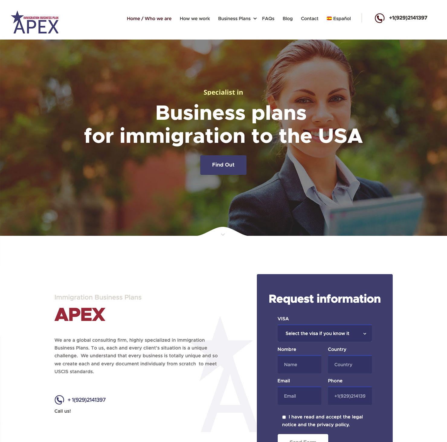 Apex immigration business plans 