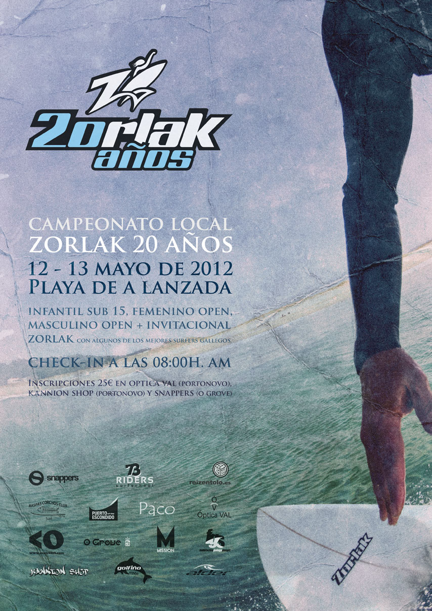20th anniversary of Zorlak Surfboards
