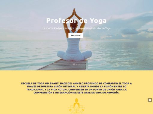 Om Shanti Yoga – Escuela de Yoga